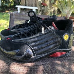 Jordan Retro Jordan 14s “Last Shot size 7.5 “2005”